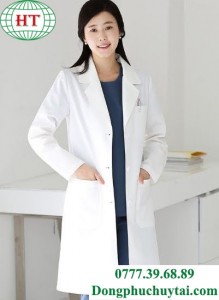 Đồng phục bác sĩ nữ dài tay